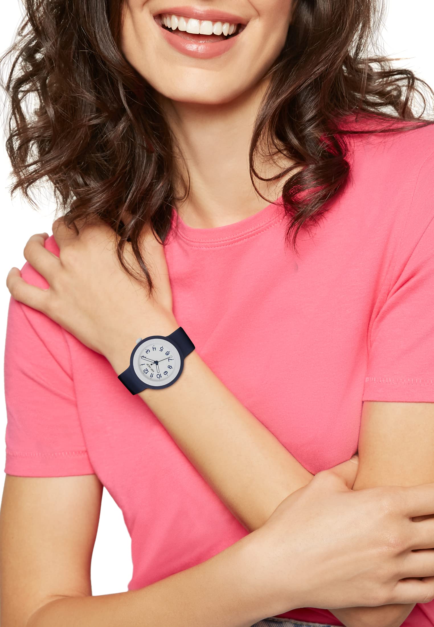 Hip Hop Hero 32 orologio donna bianco Miyota 32 mm