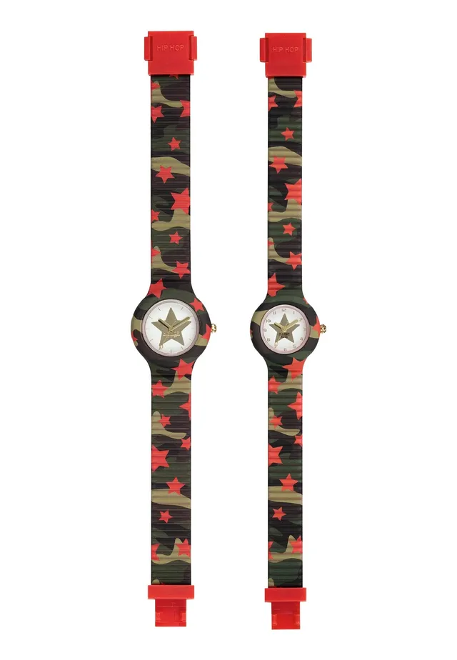 Hip Hop Hero 32 HK0046 orologio donna Little Me Star silicone