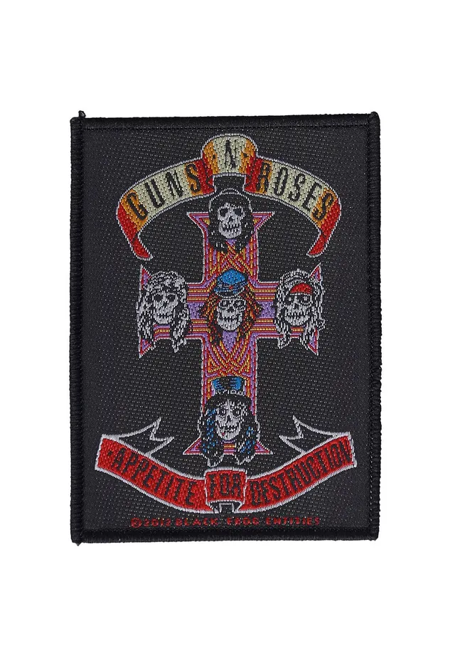 Guns N' Roses Appetite For Destruction patch nera