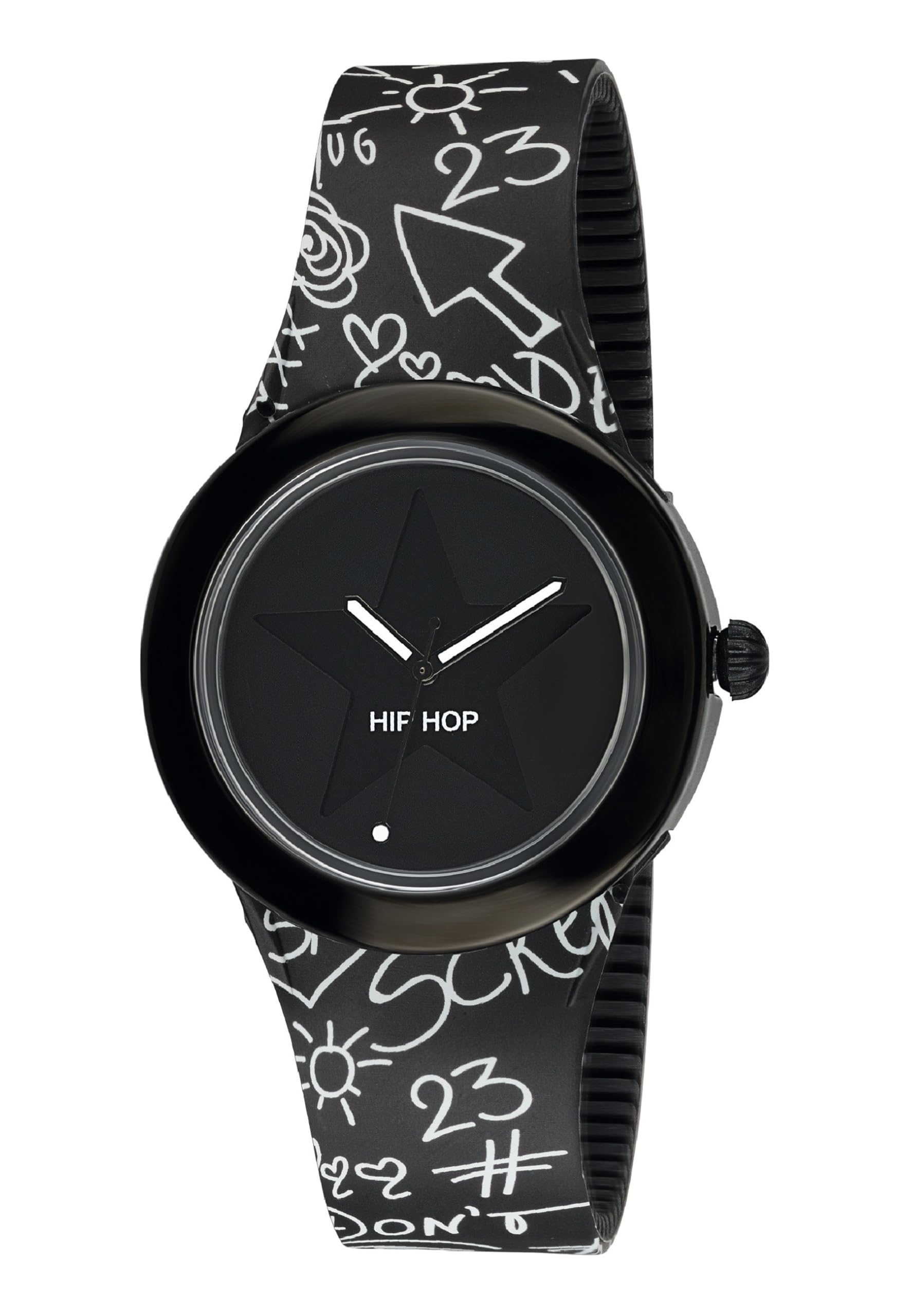 Hip Hop X Man orologio uomo silicone metallo 42
