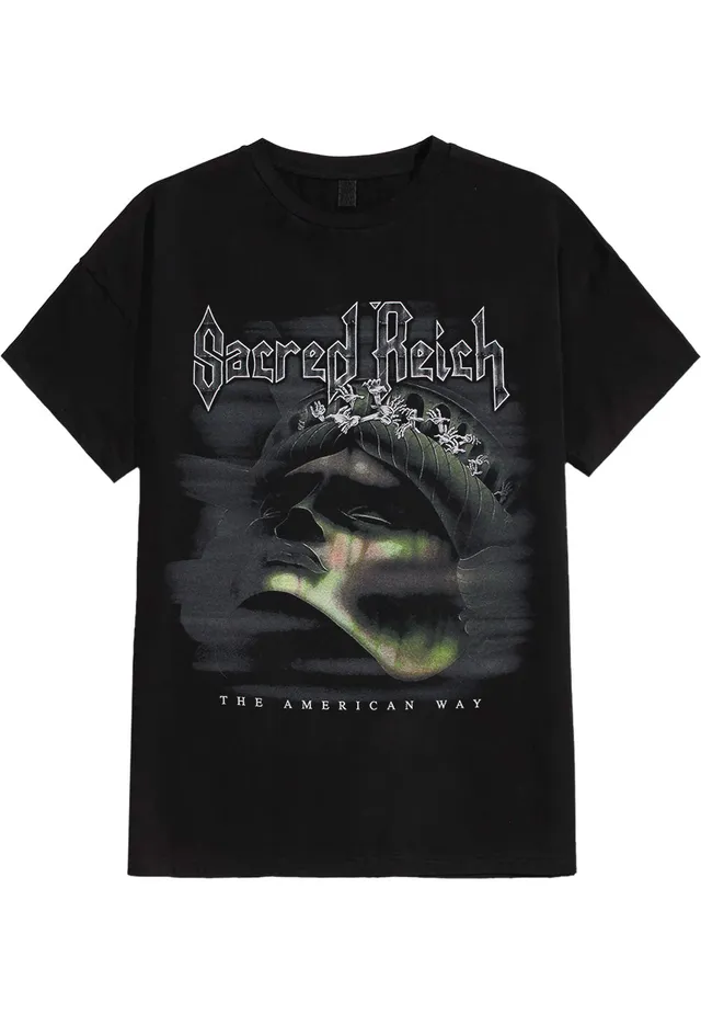 Sacred Reich The American Way maglietta nera thrash metal