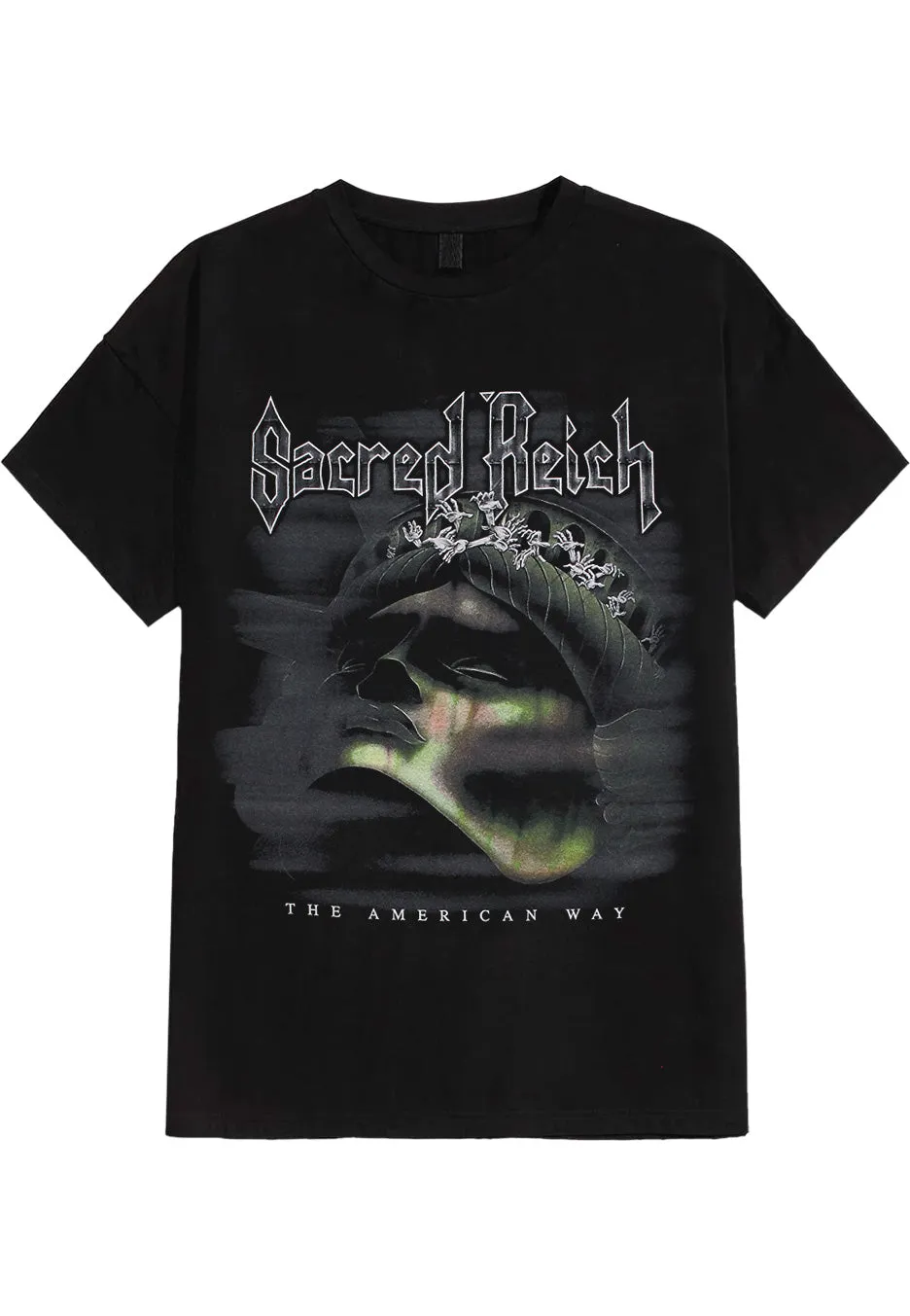 Sacred Reich The American Way maglietta nera thrash metal