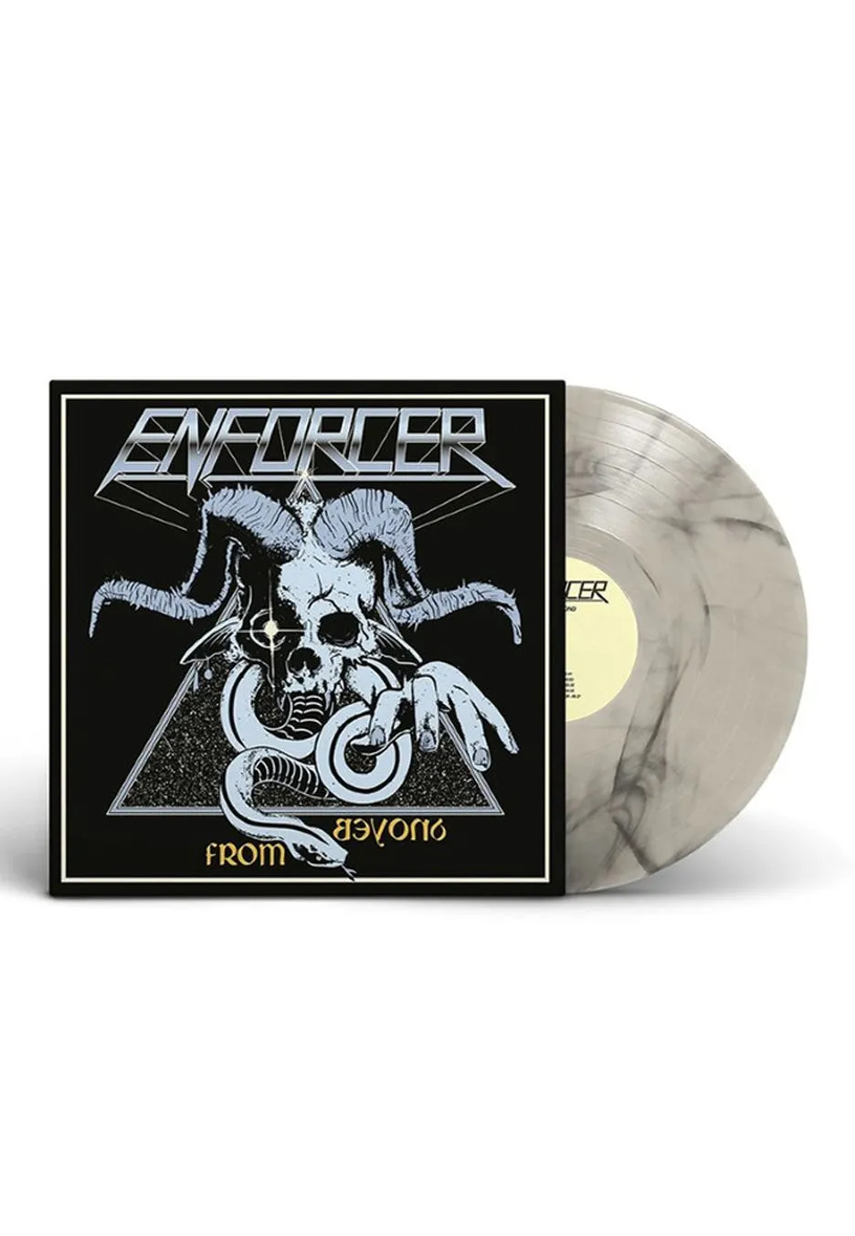 Enforcer From Beyond LP vinile colorato Smoke Nature Black