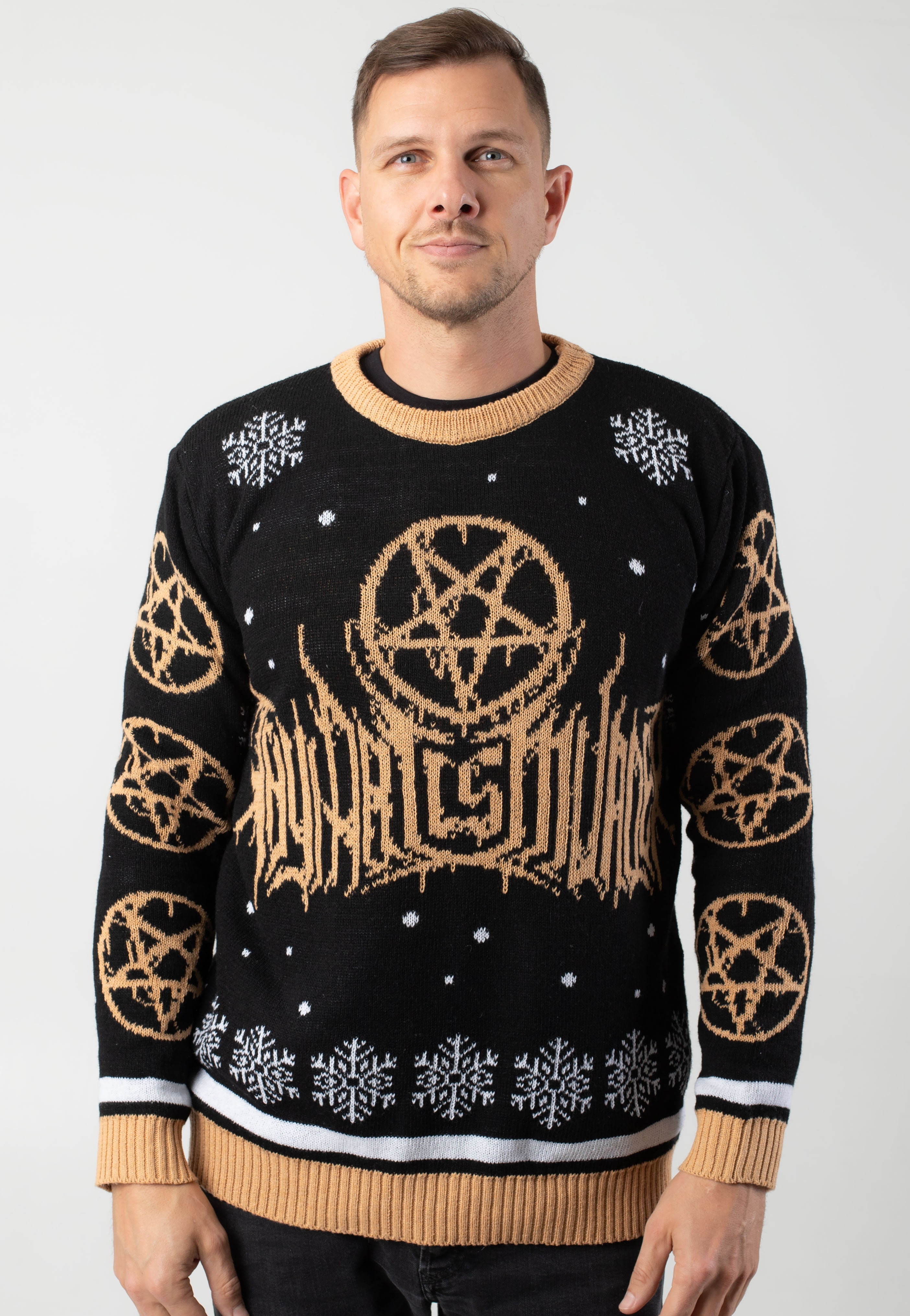 Thy Art Is Murder Cultist Winter Knit Felpa Nero