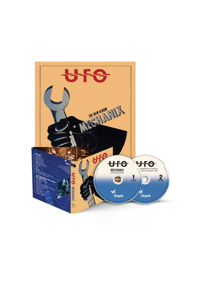 UFO Mechanix 2026 Remaster Deluxe Digipak 2 CD hard rock
