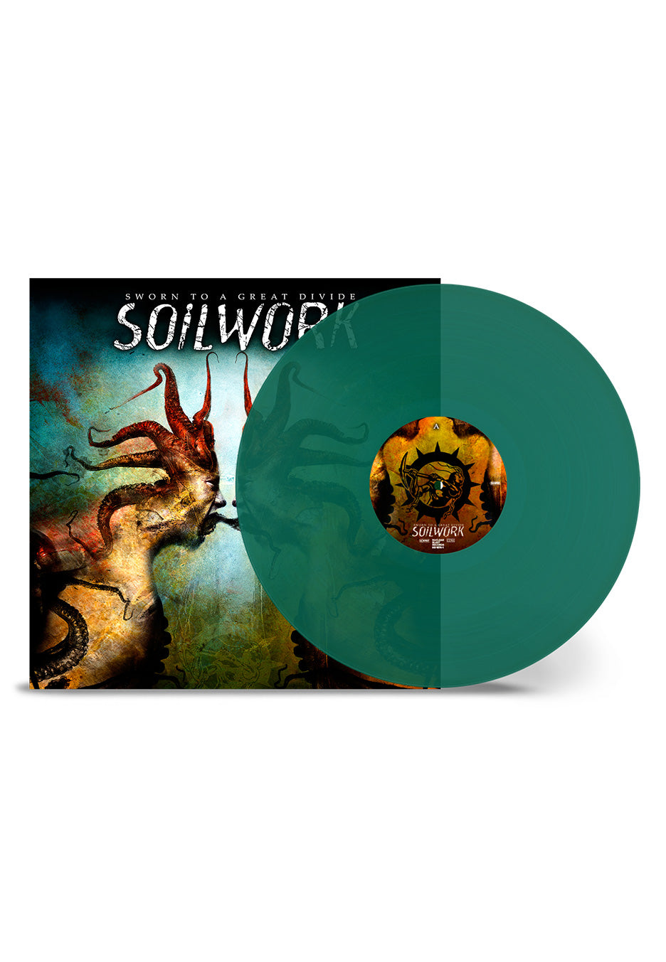 Soilwork Sworn To A Great Divide LP vinile verde trasparente