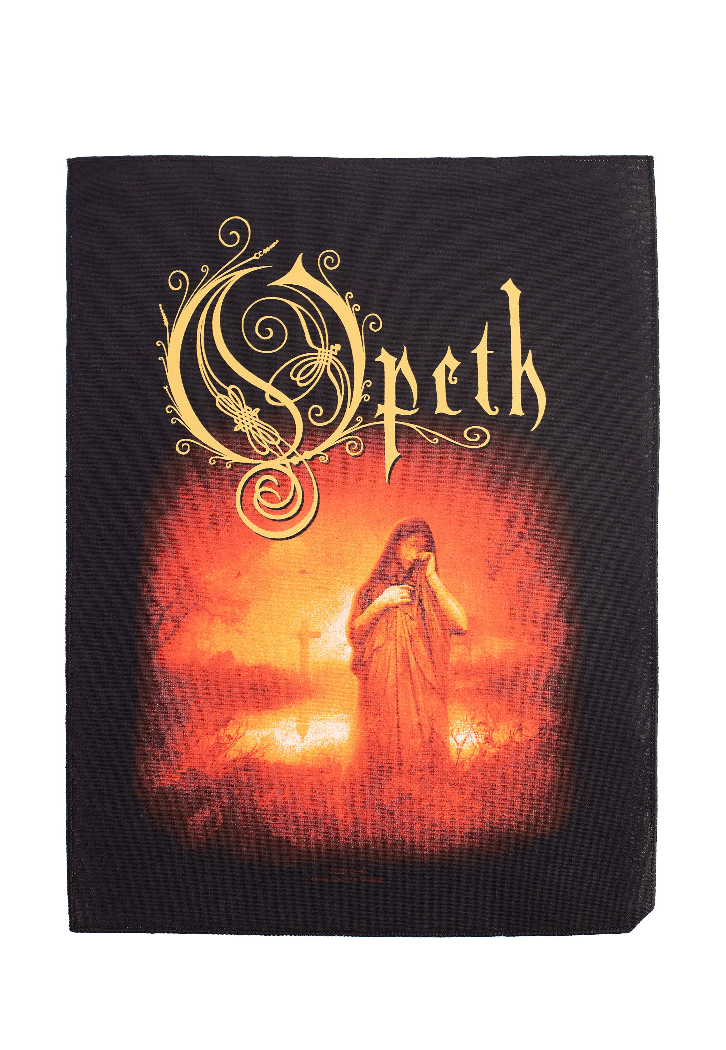 Opeth Still Life backpatch toppa multicolore onesize metal