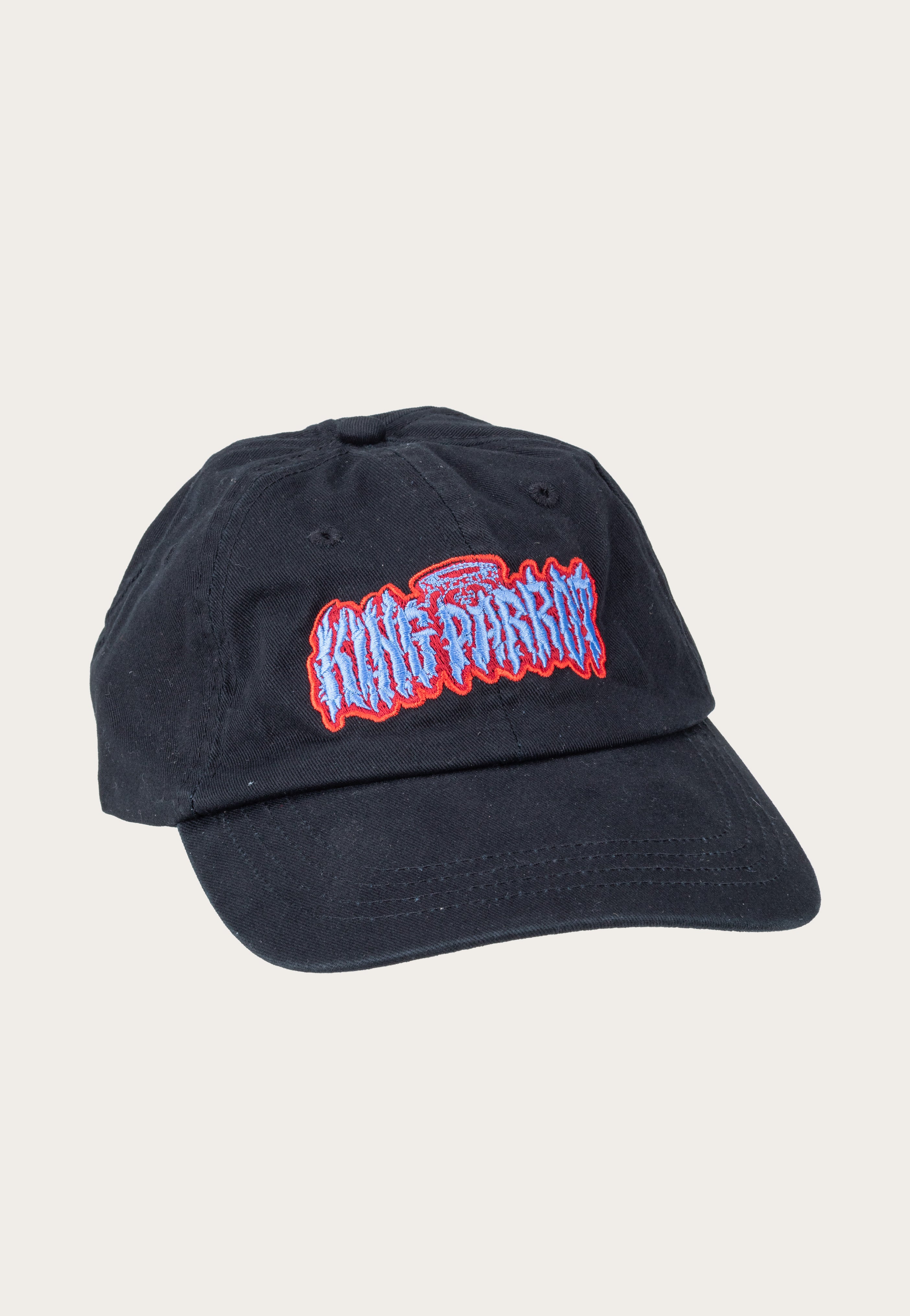 King Parrot Logo cappellino nero onesize cotone