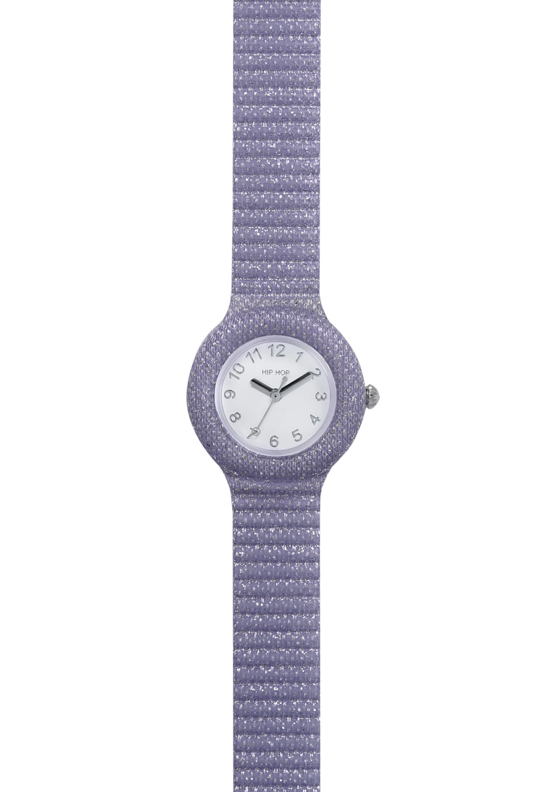 Hip Hop Shimmer Crush orologio donna lurex silicone 32 mm