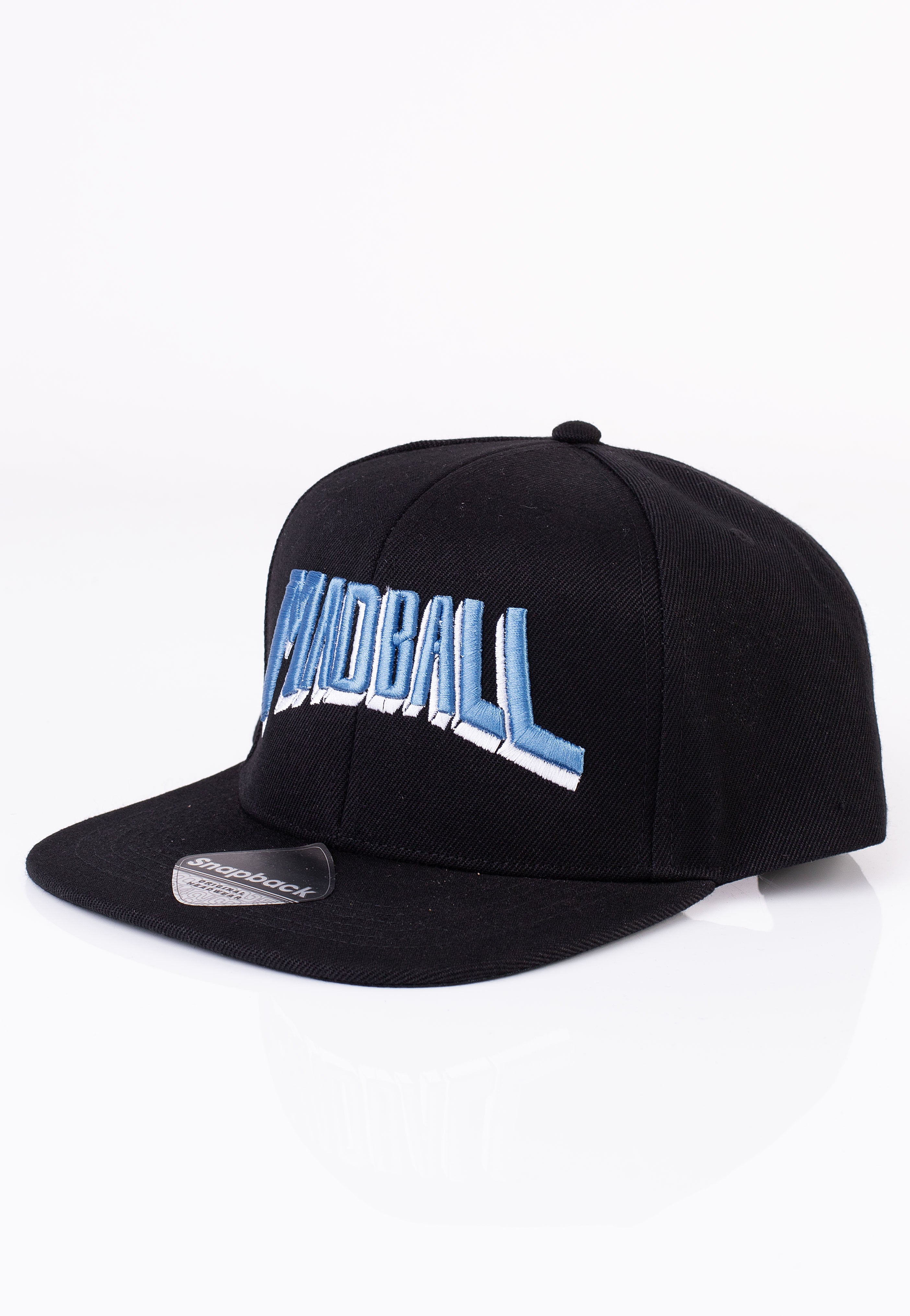 Madball Blue Logo Cap Nera Snapback Taglia Unica Hardcore