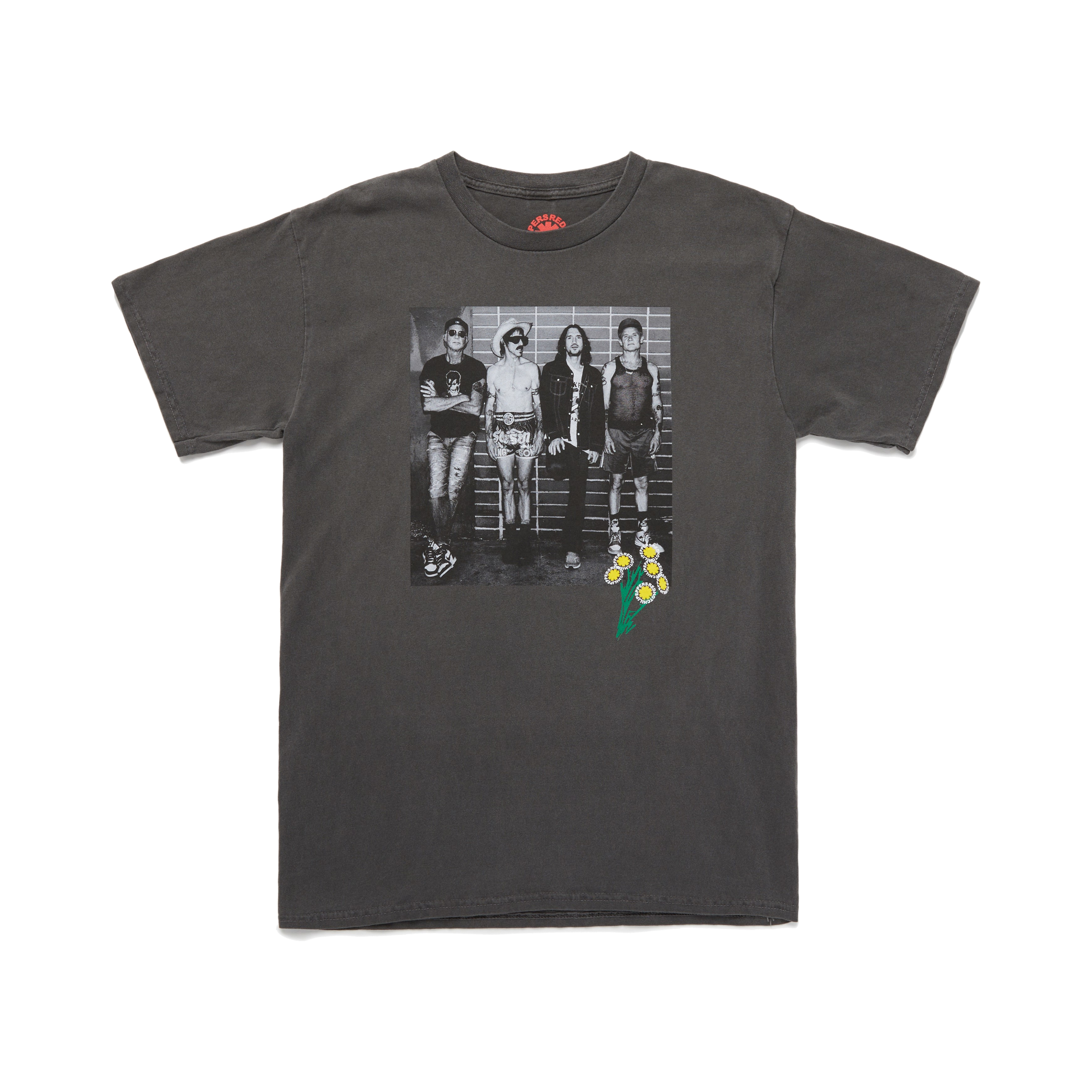 Red Hot Chili Peppers Band Tee maglietta cotone nero vintage