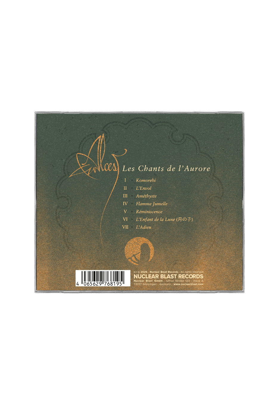 Alcest Les Chants de l'Aurore CD fisico black metal