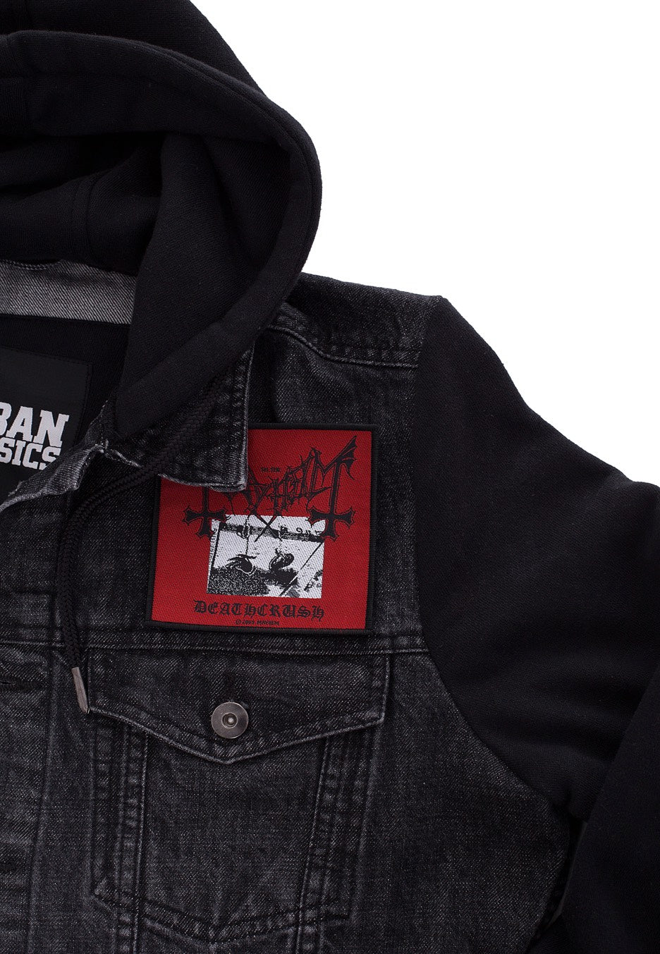 Mayhem Deathcrush Toppa Rossa Onesize Poliestere