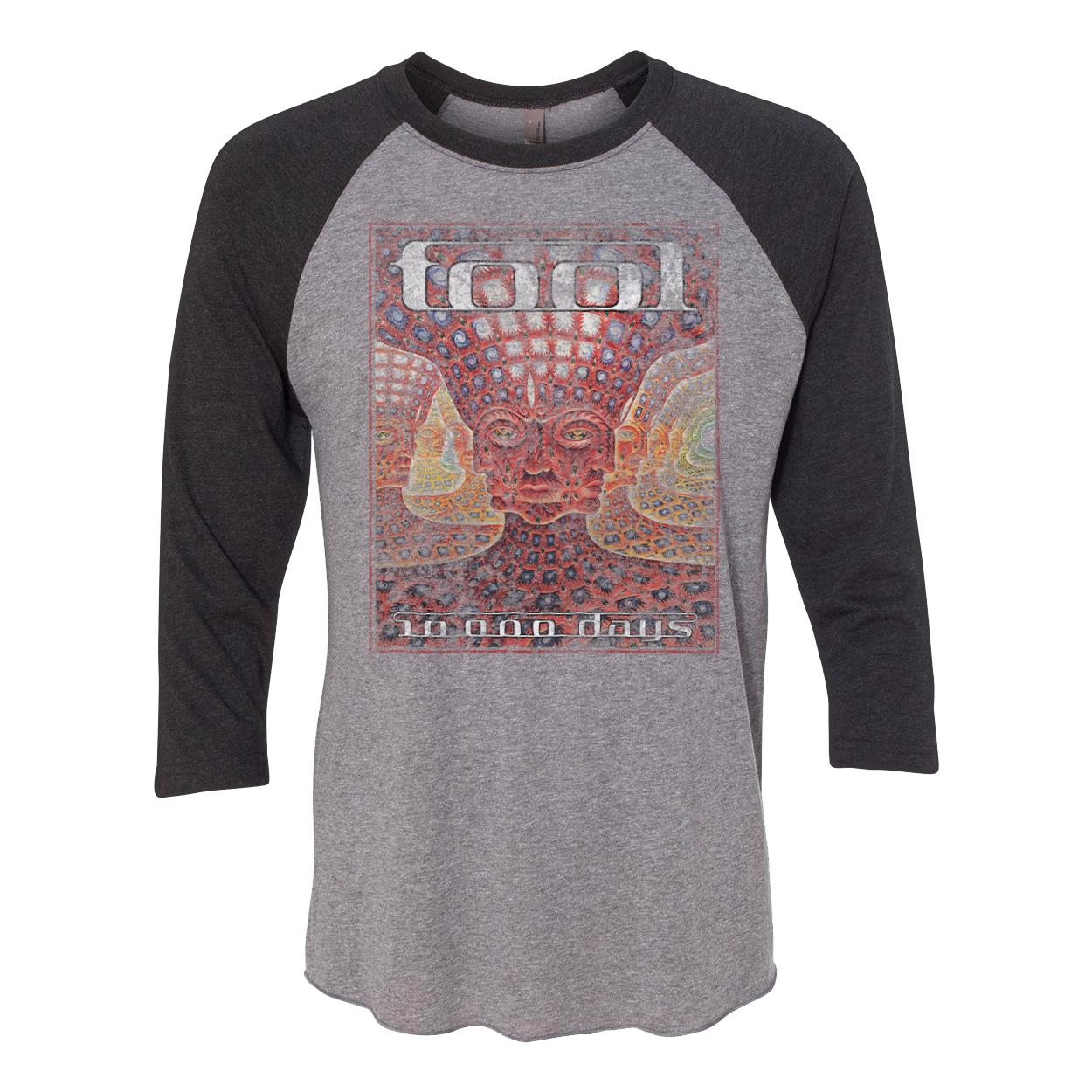 Tool 10000 Days Vintage Raglan maglietta taglia L maniche lunghe
