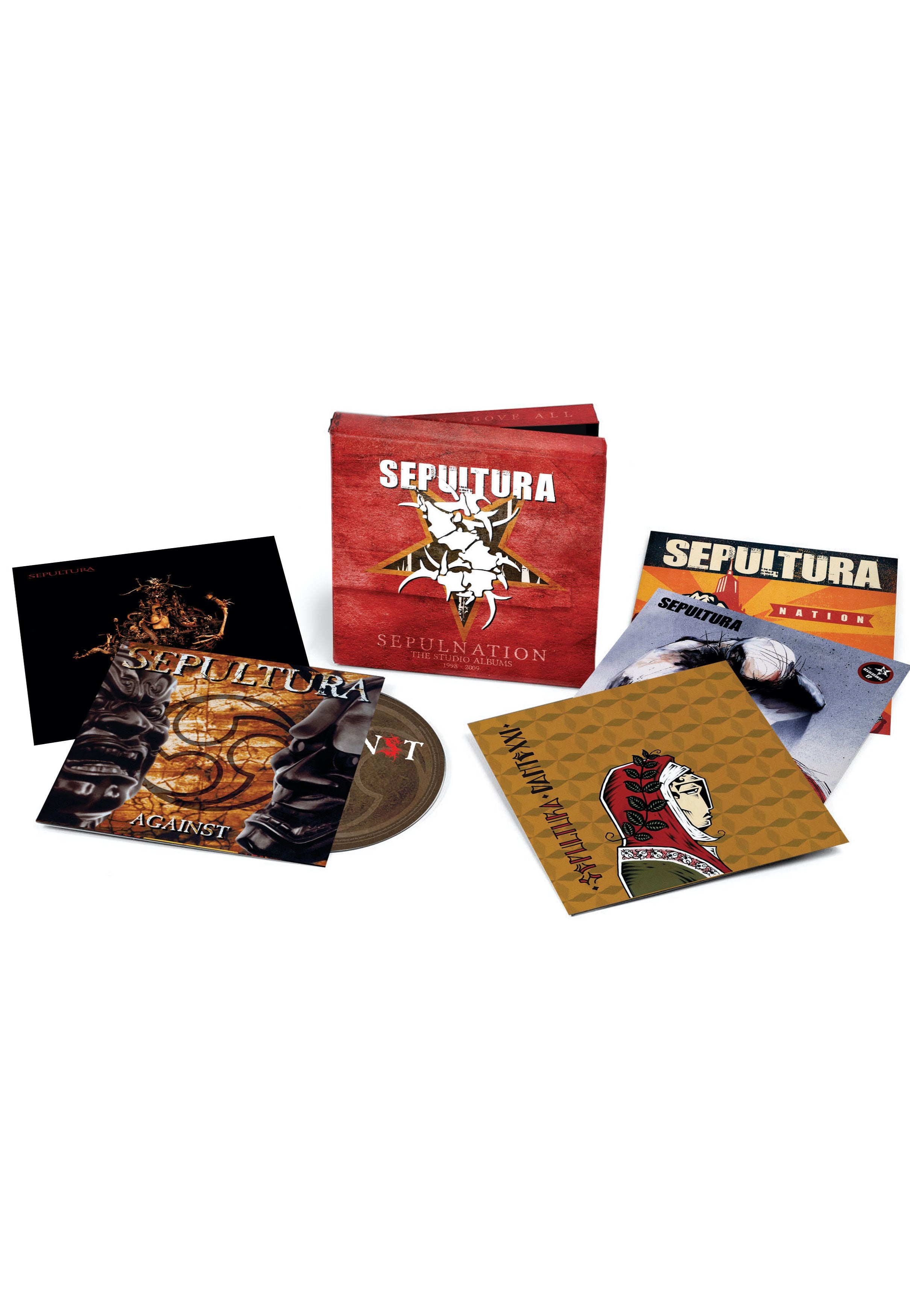 Sepultura Sepulnation 5 CD Box Set death metal 1998-2009