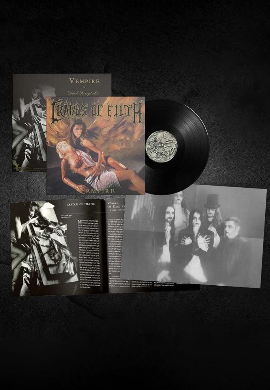 Cradle Of Filth VEmpire vinile LP edizione limitata
