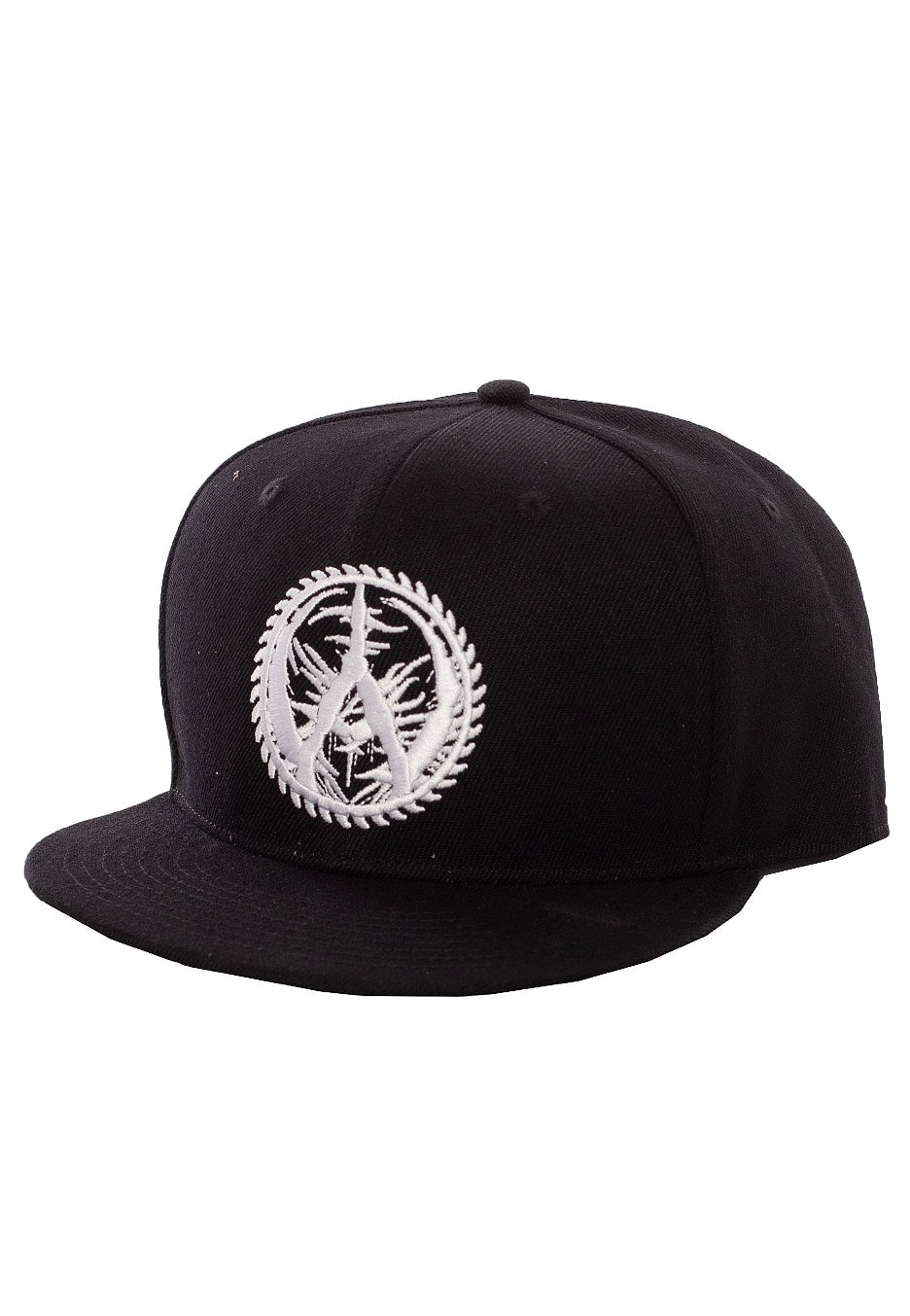 Aborted Logo cap nera snapback taglia unica