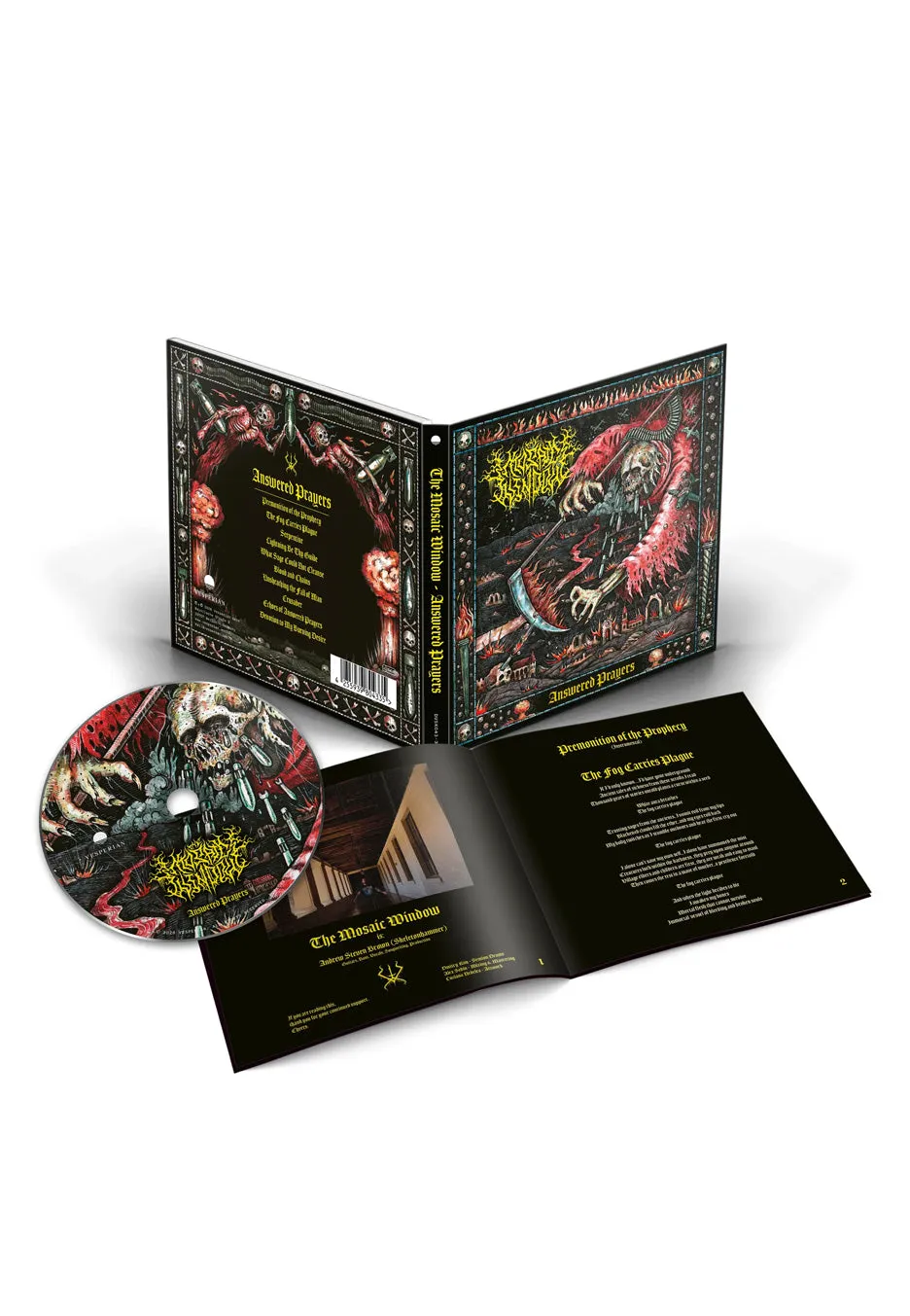 The Mosaic Window Answered Prayers CD digipak black metal