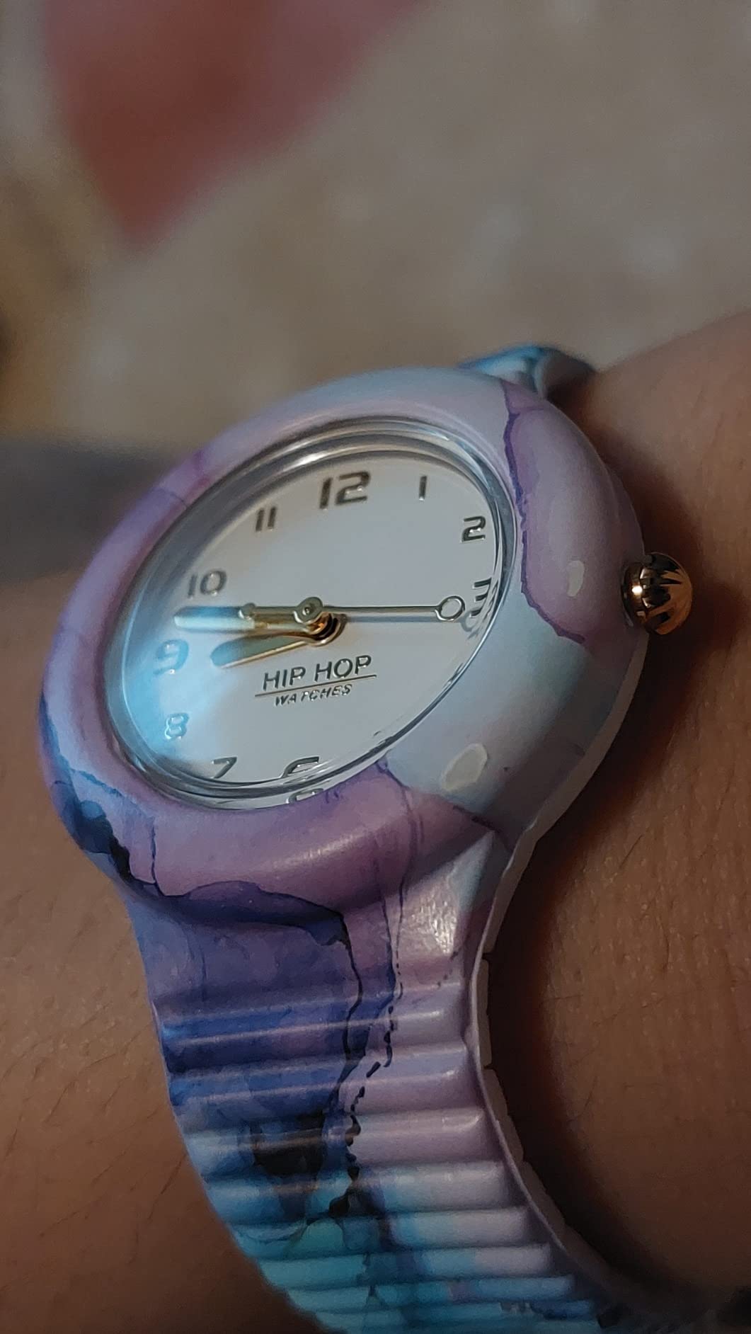 Hip Hop Hero 32 Orologio Donna Azzurro 32 mm In Clouds