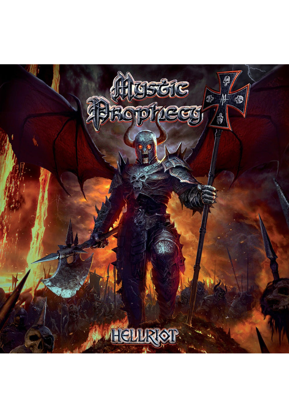 Mystic Prophecy Hellriot vinile LP picture disc