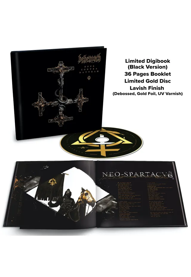 Behemoth Opvs Contra Natvram CD digipak nero black metal