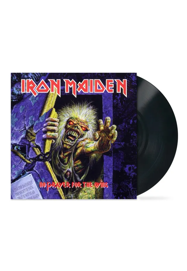 Iron Maiden No Prayer For The Dying vinile LP heavy metal