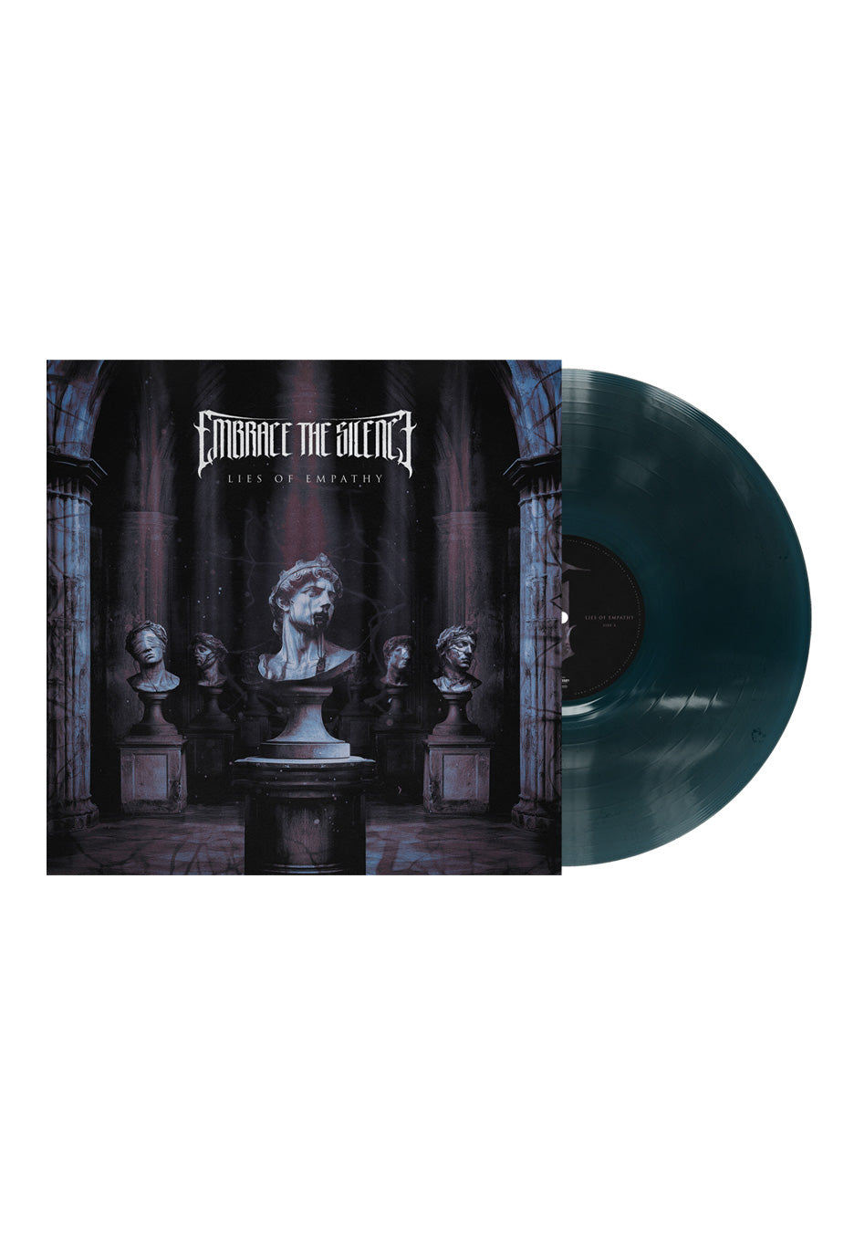 Embrace The Silence Lies Of Empathy vinile blu trasparente