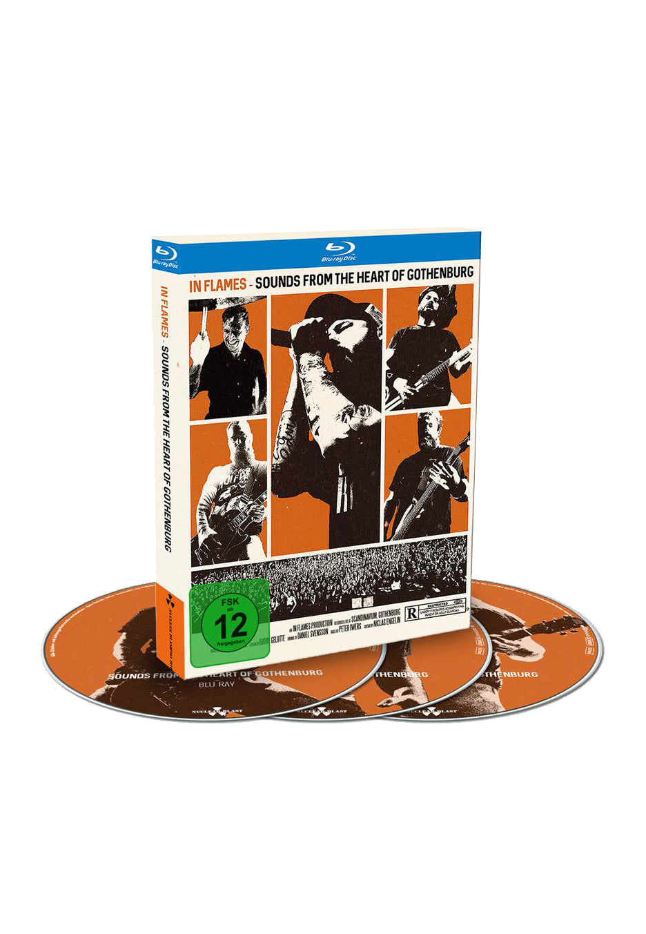 In Flames Sounds Gothenburg Digipak 2 CD + Blu-ray