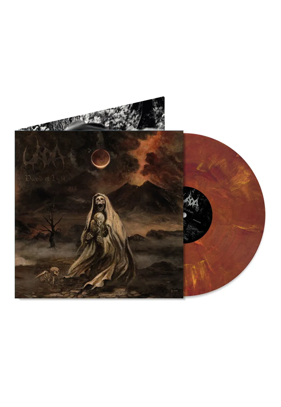 Uada Devoid Of Light 10th LP vinile rosso oro