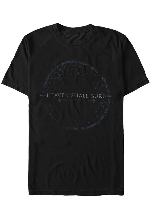 Heaven Shall Burn Deaf To Our Prayers Cross T-Shirt Nera