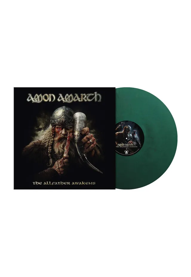 Amon Amarth The Allfather Awakens LP vinile verde marmorato