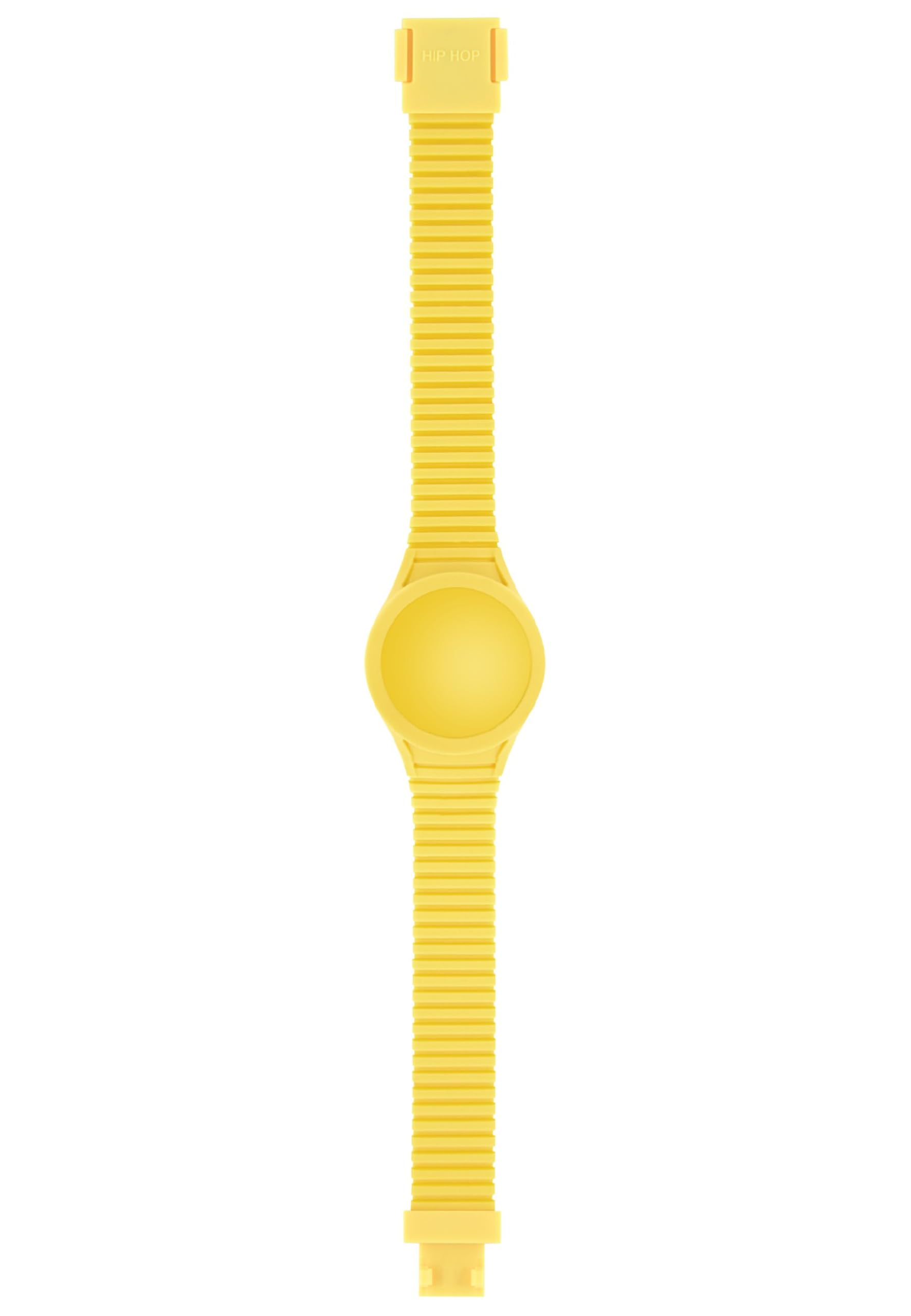 Hip Hop Hero.Dot Solar orologio donna silicone giallo 34 mm
