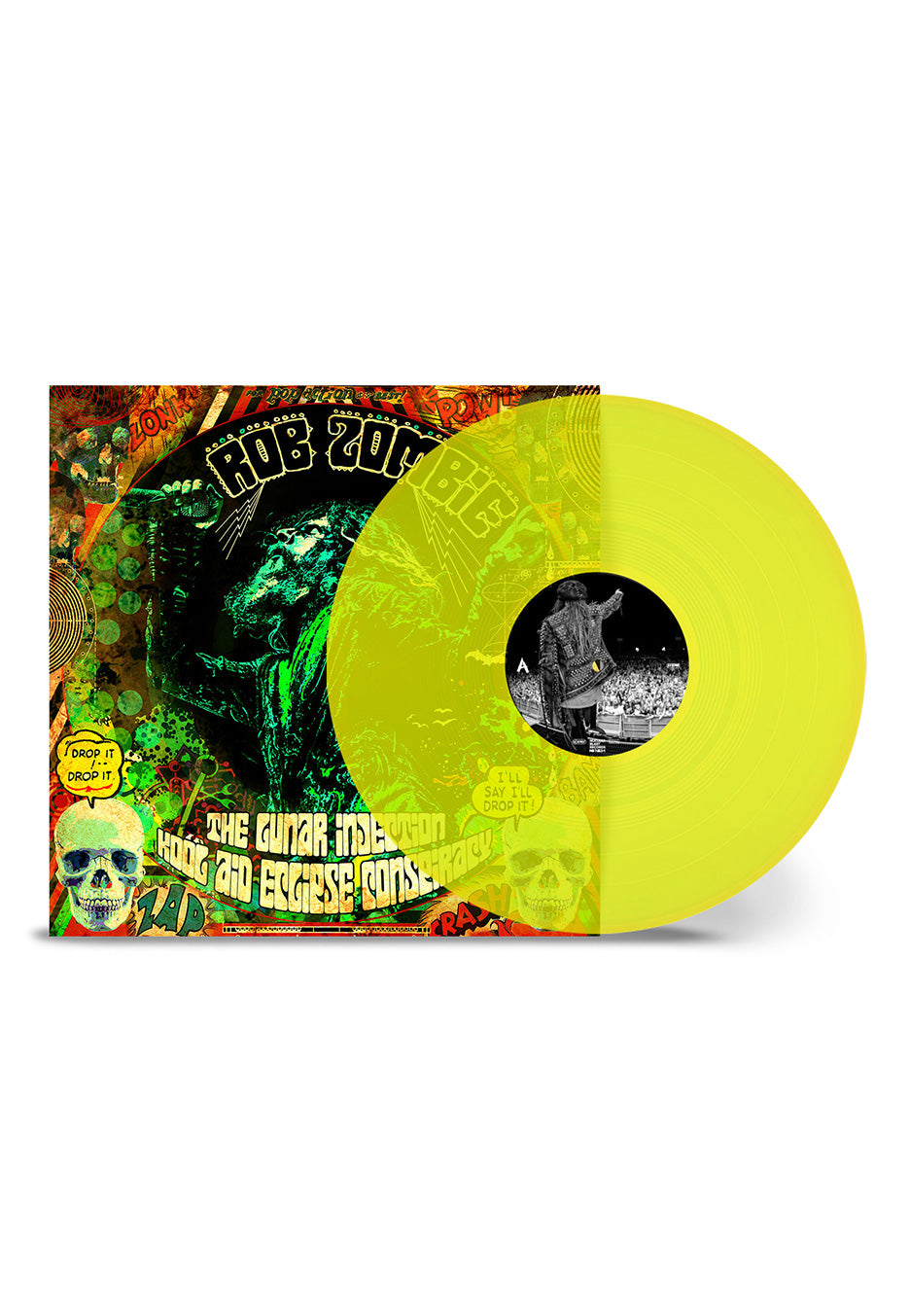 Rob Zombie Lunar Injection Vinile giallo neon