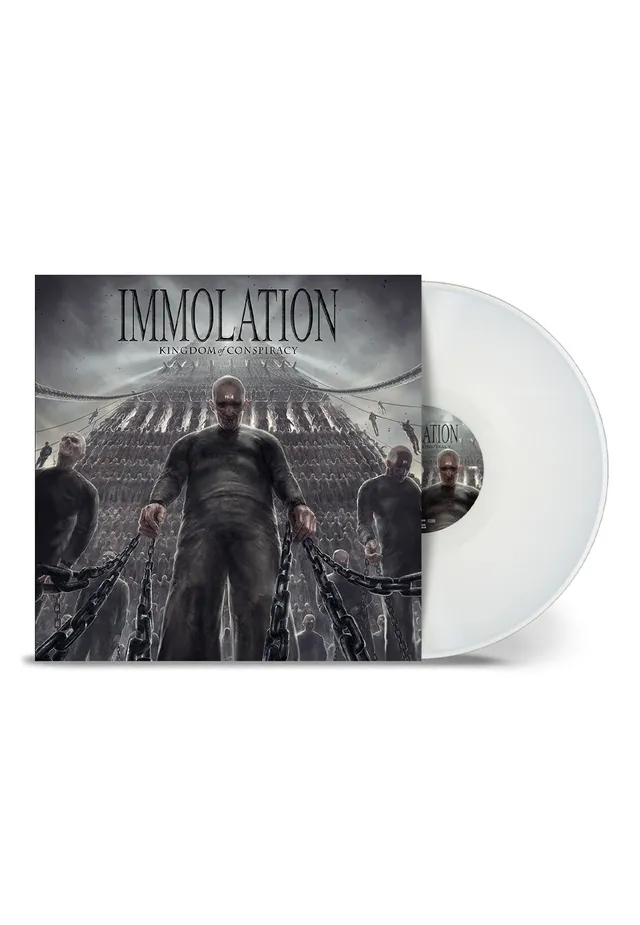 Immolation Kingdom Of Conspiracy Vinile LP Bianco Limitato