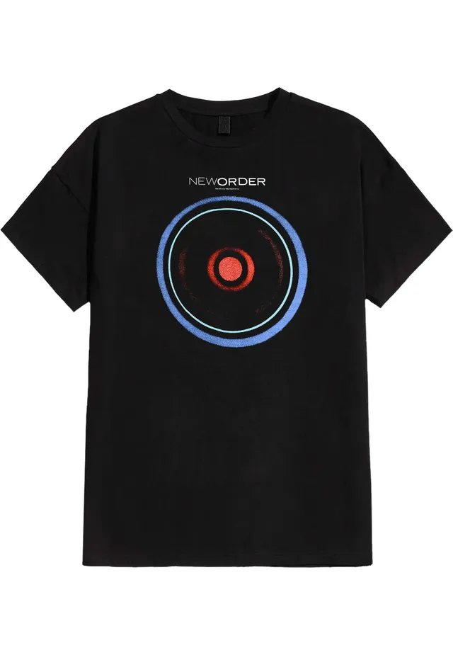 New Order Blue Monday maglietta uomo nera alternative