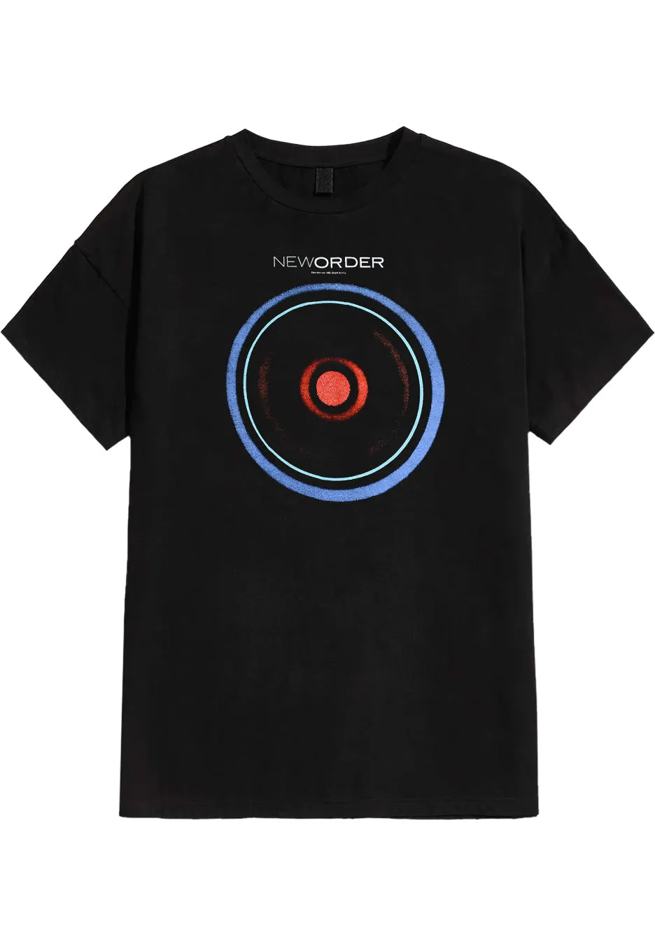 New Order Blue Monday maglietta uomo nera alternative