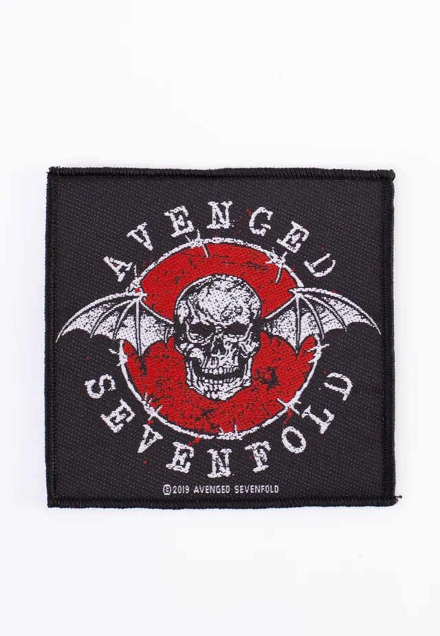 Avenged Sevenfold Distressed Skull toppa nera onesize