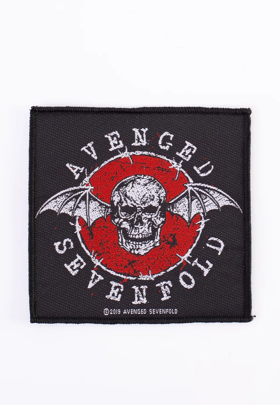 Avenged Sevenfold Distressed Skull toppa nera onesize