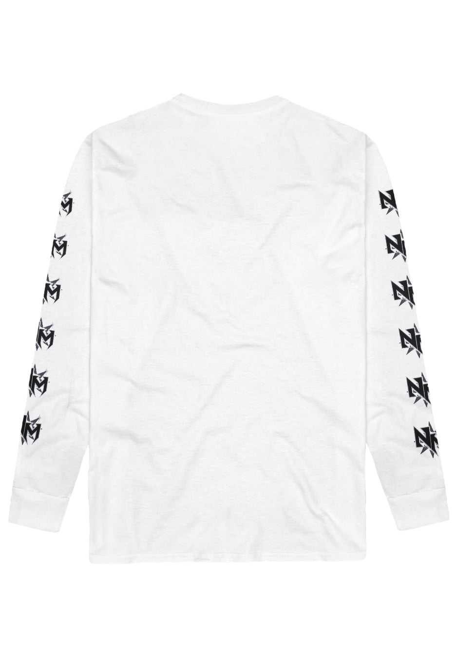Nevermore Church White Longsleeve maglia metal bianca