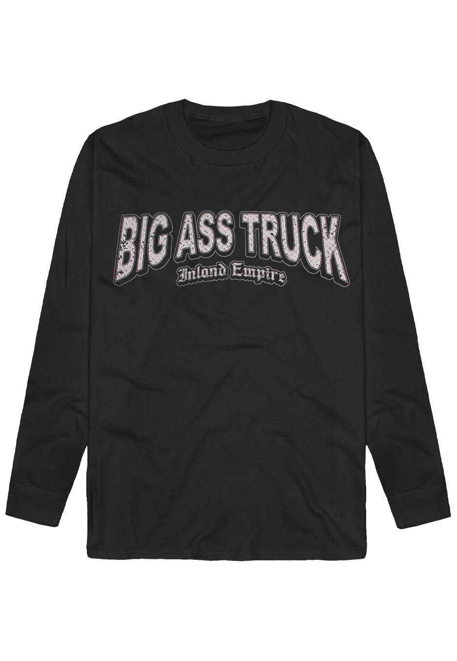 Big Ass Truck From The Grave longsleeve nero