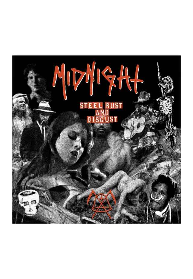 Midnight Steel Rust And Disgust CD Black Metal