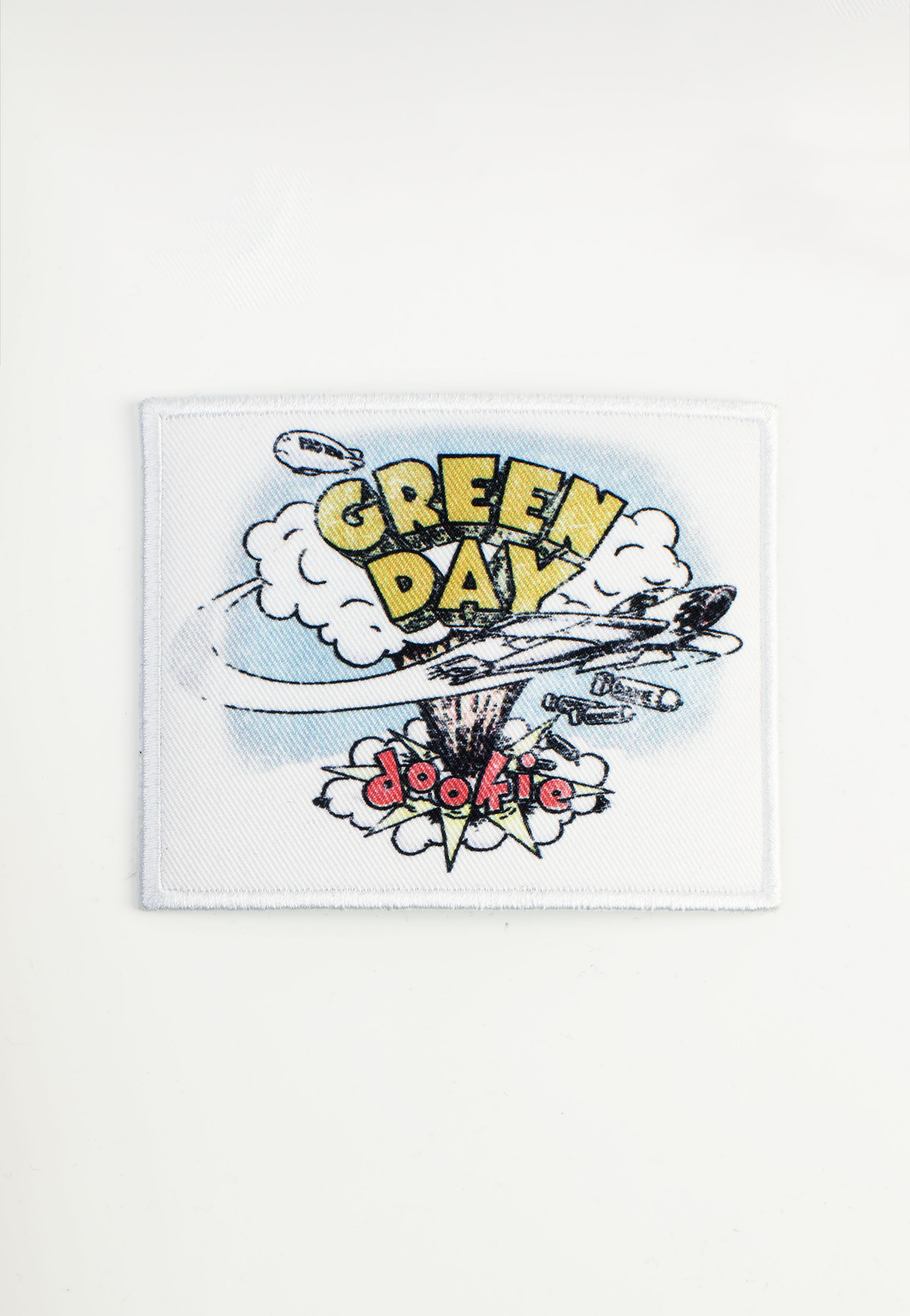 Green Day Dookie Patch bianca pop punk