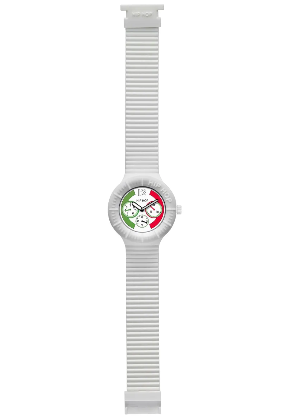 Hip Hop X Man HWU0197 orologio uomo bianco tricolore