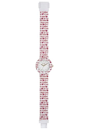 Hip Hop Hero 32 HWU0975 orologio donna love bianco cuori