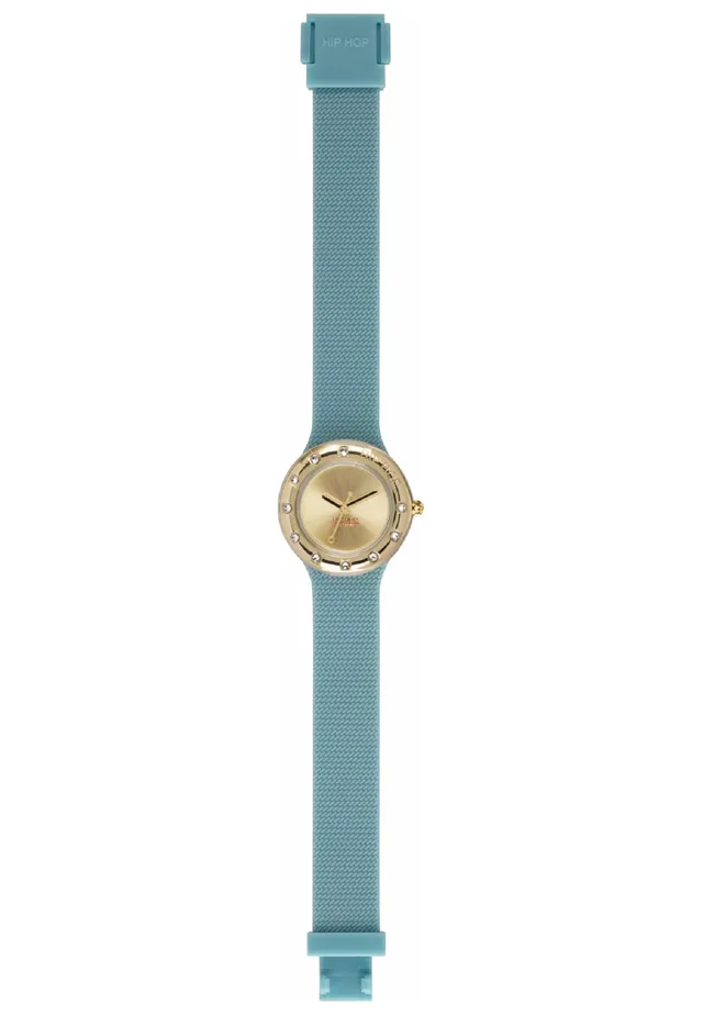 Hip Hop Hero 32 HWU0911 orologio donna champagne azzurro