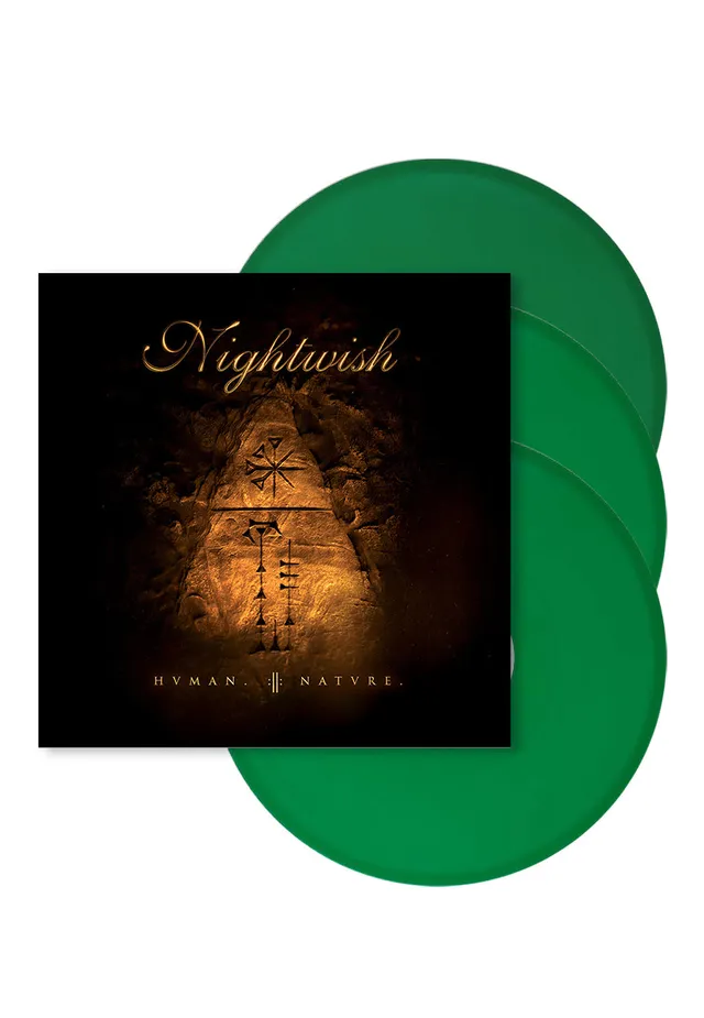 Nightwish Human II Nature 3 Vinile verde symphonic metal