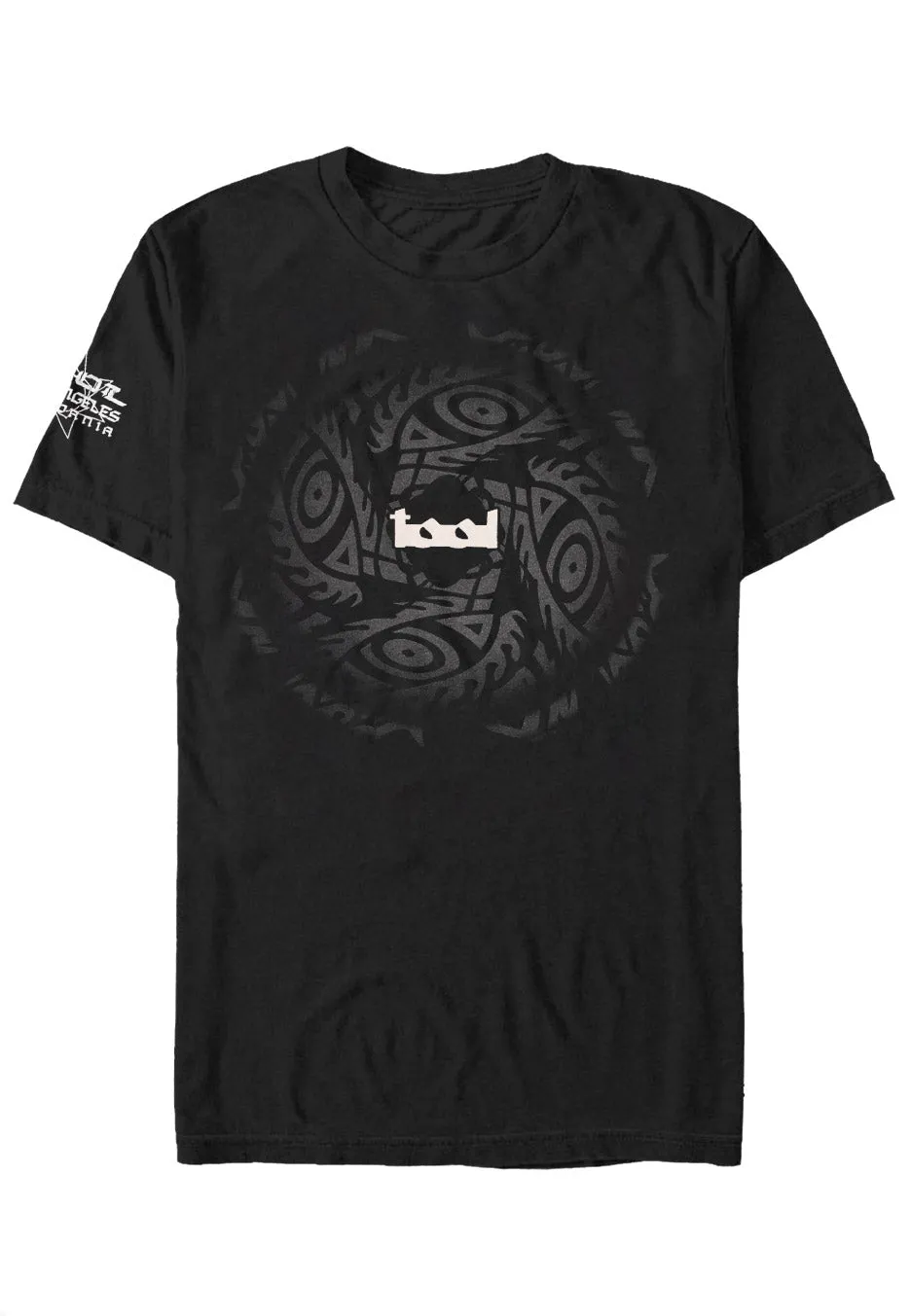 Tool Tonal T-Shirt maglietta nera manica corta