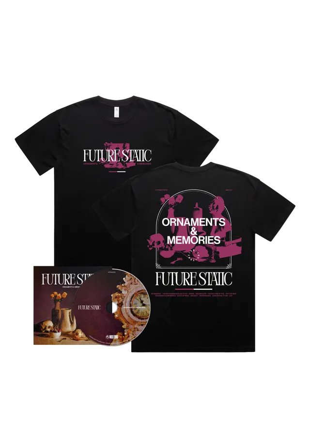 Future Static Ornaments & Memories pack CD + maglietta L