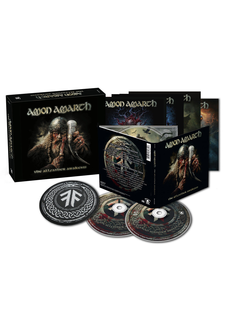 Amon Amarth The Allfather Awakens doppio CD death metal