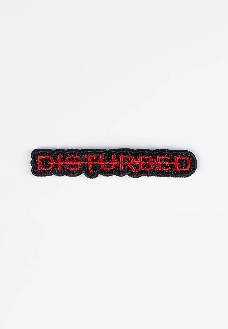 Disturbed Strike Through patch toppa onesize poliestere